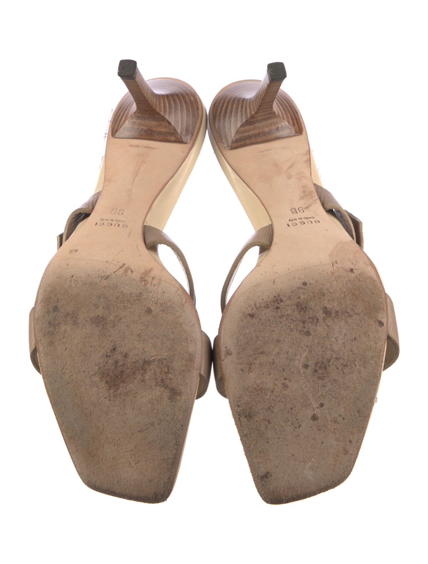 Gucci Leather Slides